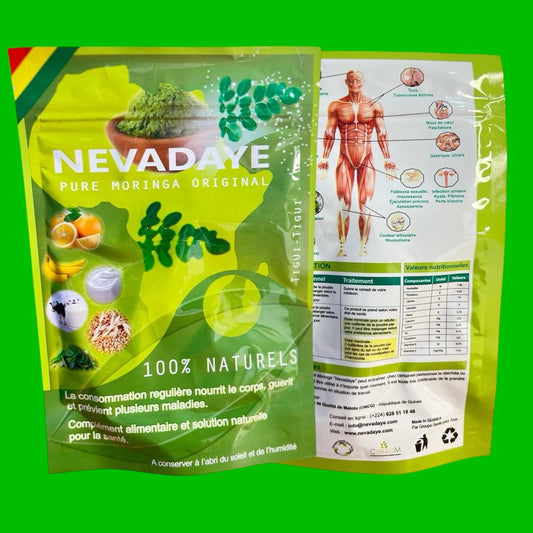 Poudre de Moringa 100% Naturelle – NEVADAYE